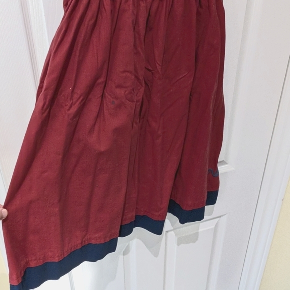 Red, A Line skirt, in medium - Picture 3 of 3